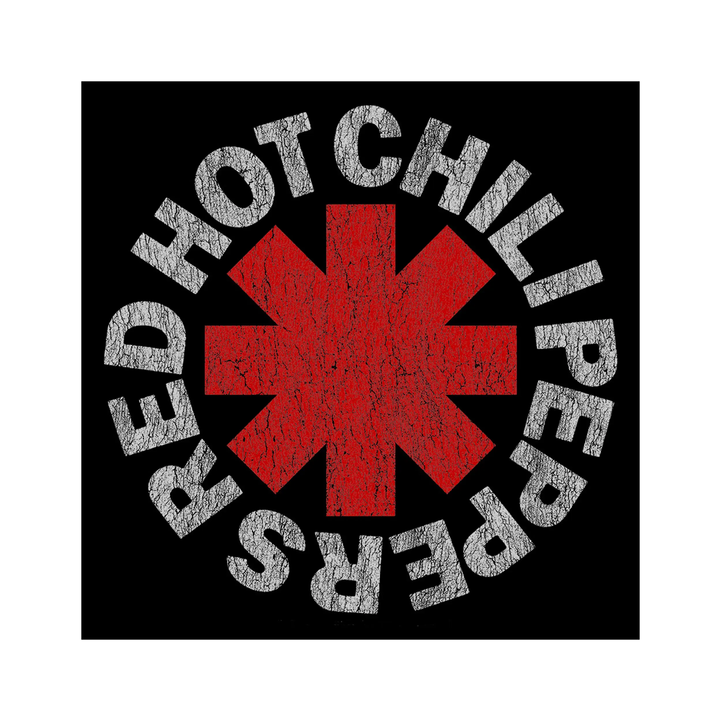 Red Hot Chili Peppers - Asterisk Logo - 12x12 Poster