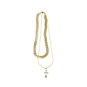 Vegnec Gold Chain Necklace