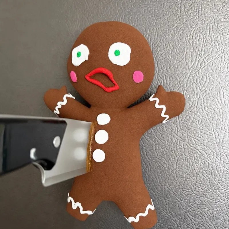 Evil Christmas Cookie Sculpture