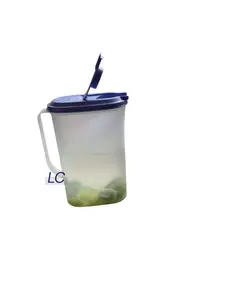 2 Quart Refrigerator Pitcher Slim Line Sheer with Blue Seal