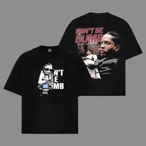 ASAP Don't Be Dumb World Tour Don't Be Dumb 2 Album Men's Oversized Cotton Hoodie Sweater T-Shirt, The Mob Hoodie Sweater T-Shirt , Vintage Music Merch Sweatshirt Hoodie T-Shirt, Retro 90s Rap Style