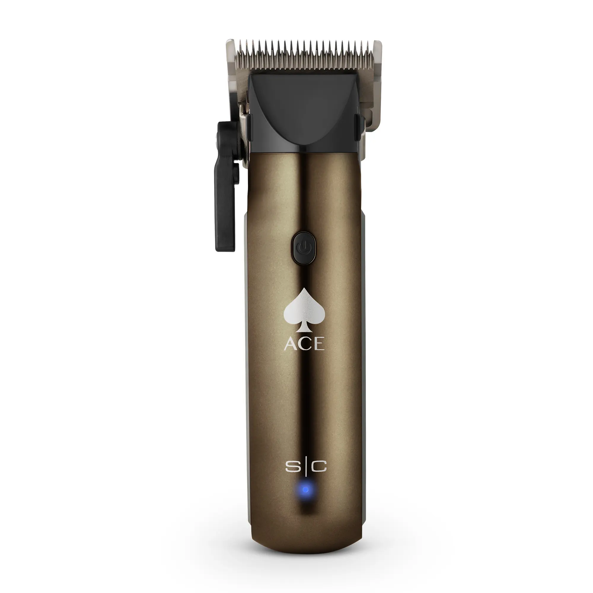 Stylecraft Ace Cordless Hair Clipper with 2.5 Hour Run-time 6 Blade Guards Lightweight Ergonomic Grip for Men and Women Stylecraft Ace Cordless Hair Clipper with 2.5 Hour Run-time 6 Blade Guards Lightweight Ergonomic Grip for Men and Women