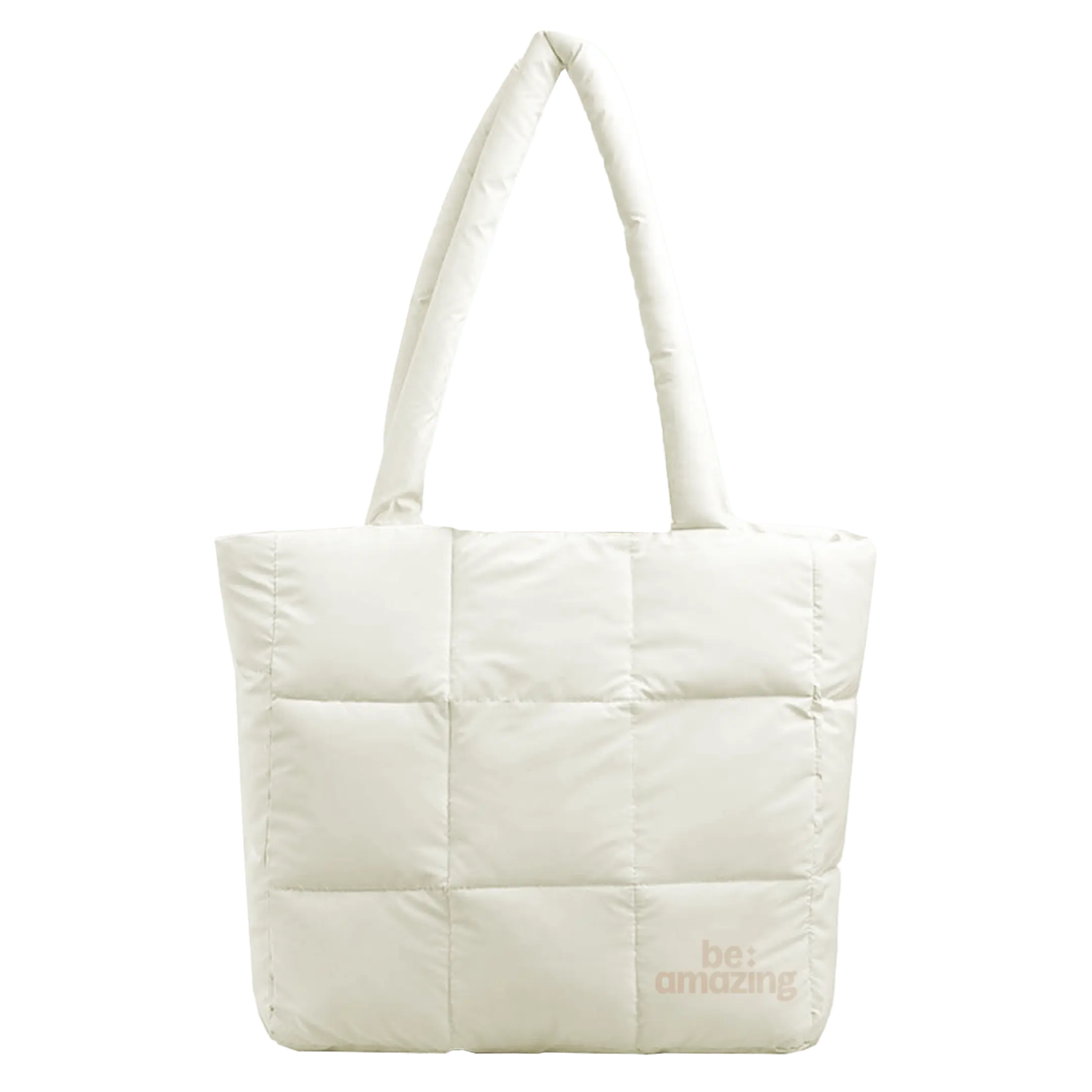 BE AMAZING Modern Puffer Tote Bag - Quilted Style Bag for Daily Use with Compact Design and Versatile Storage, Practical Accessory, Everyday, Handbag, Quilted Bag, Soft Tote