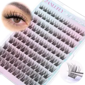 Self-Adhesive Jelly-Coated Eyelash Kit