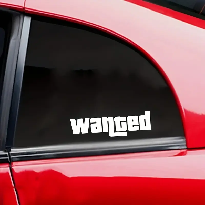Fashion Wanted Windshield Window Sticker Car Logo Auto Decal Car Decals Decoration Sticker Sticker For Cars Automotive Decoration Vehicle Exterior Decoration