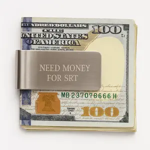 Need Money for SRT Money Clip - Stylish Design for Everyday Use mens wallet men