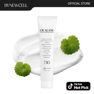 [BYNEWCELL] Korean Cica Moisturizer for Face — Glass Skin Cream with Centella Asiatica & Squalane | Hydrating Face Cream for Acne Prone Sensitive Skin | Deep Moisturizing Repairing | K-Beauty Skincare, 2.2 Fl Oz Gentle Soothing