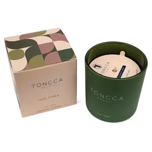 Fava Tonka Candle by Toncca – Hand-Poured in Brazil – Coconut Wax & Natural Fragrance