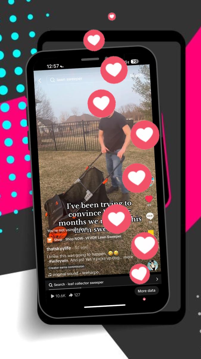 Item: Hand Push - 21 inch