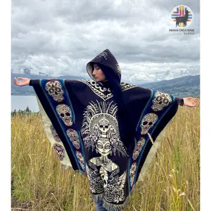 Aztec Goddess Poncho