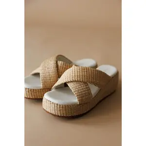 Reese Raffia Sandal