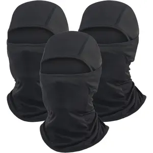 3 Pack Balaclava Face Mask Men Summer Ski Mask for Women Shiesty Mask Full Head Mask for Motorcycle Football Sun Protection
