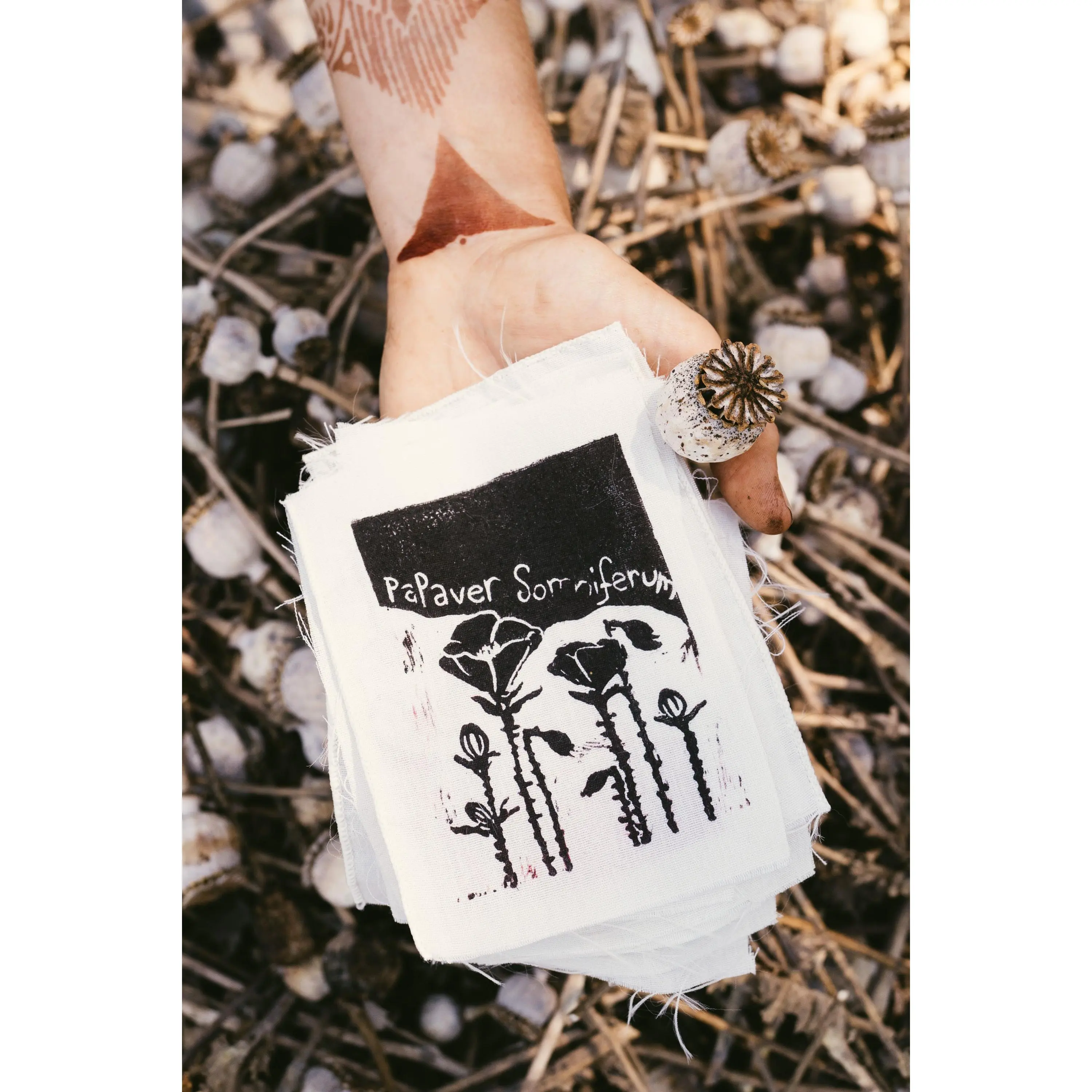 Block Print Plant Patches!