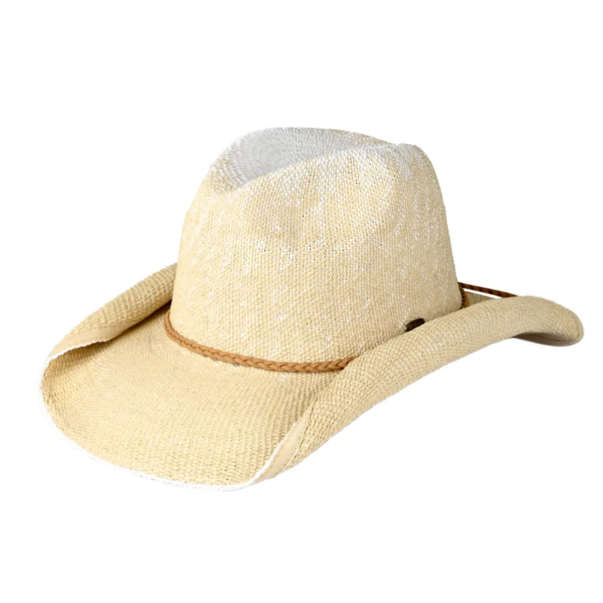 Ombre Rolled Up Edge Cowboy Hats australian Cowboyhats Outdoor Adjustable Cap