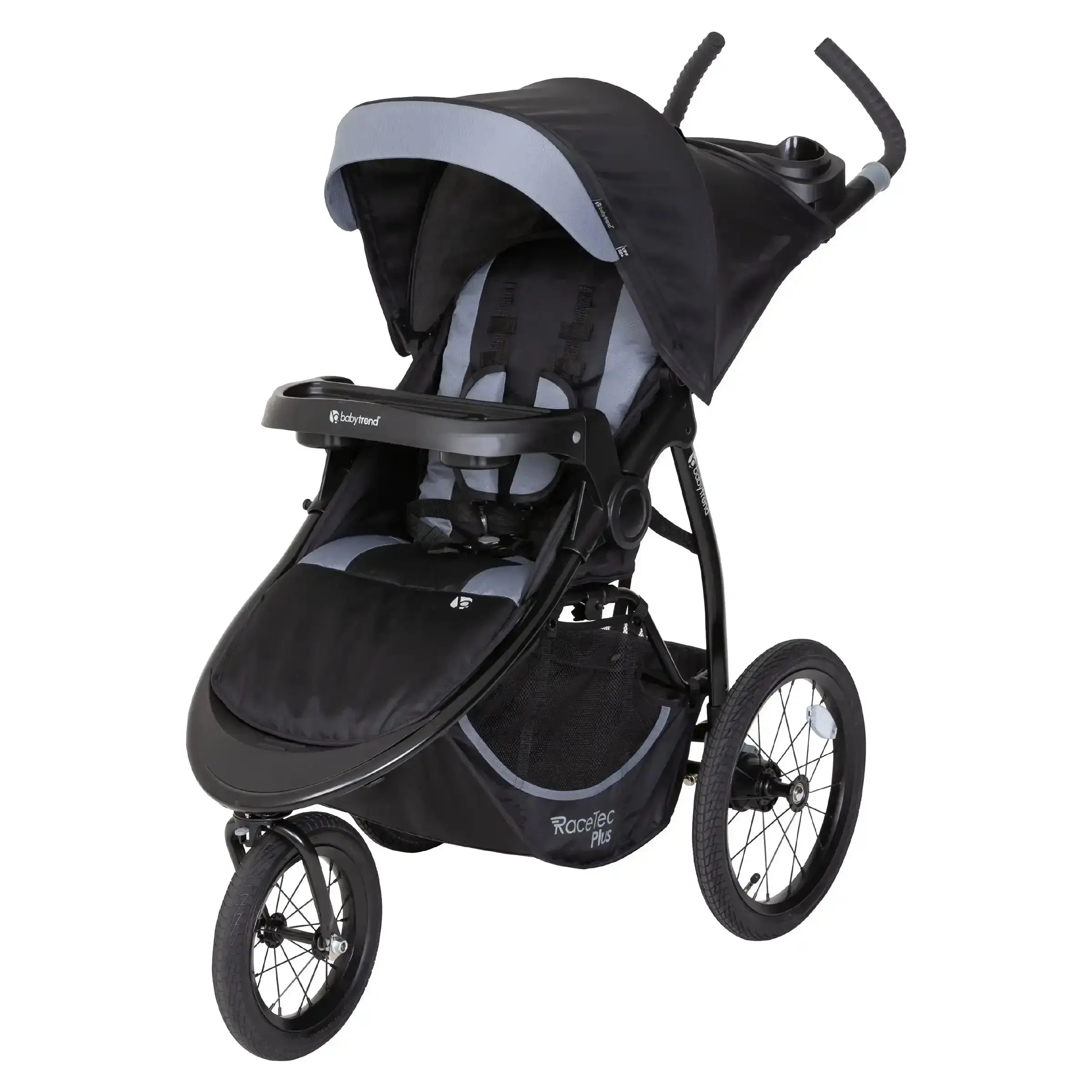 Baby Trend® Expedition® Race Tec™ Plus Jogger Stroller w/ Storage Basket & Canopy Baby Trend® Expedition® Race Tec™ Plus Jogger Stroller w/ Storage Basket & Canopy