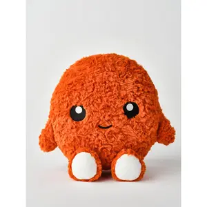 Cuddle Buddy Spicy Chicken Nugget Plush Toy Pillow 10.5" Soft Stuffed Animal Unisex Firey Little Plush for Hugging and Gifting