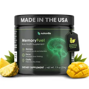 MemoryFuel Creatine Monohydrate Powder for Brain Energy & Focus, 5000mg Micronized Creatine with L-Theanine, Choline & Magnesium, Cognitive Support Supplement for Adults, Memory, Mental Clarity, Concentration, Productivity & Daily Brain Performance