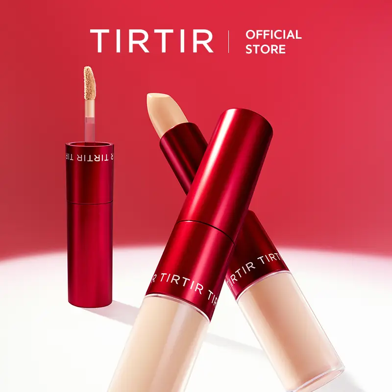 [TIRTIR Official] Glide & Hide Blurring Concealer - For Lightweight Flawless Makeup, Contour, Coverage Cosmetic Foundation