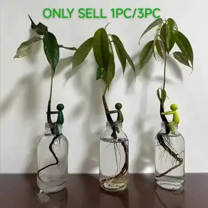 Plant Growth Support Stand, Hydroponic Plant Stabilizer, Anti-Fall Gardening Holder, Cup Edge Decor, 1pc/3pcs/6pcs