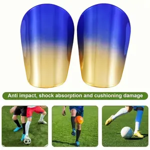 Lightweight Durable Football Shin Guards for Adults and Teens, Shock Absorption Anti-Collision Soccer Leg Protection Gear, Football Accessories