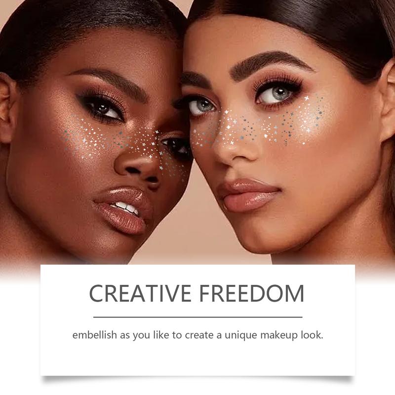 Glitter Spot Tattoo Stickers, Easily Create Natural Freckle Makeup Beauty Stickers
