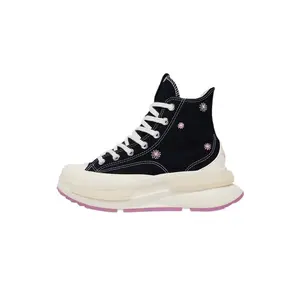 Converse Run Star Legacy CX Comfortable Durable Mid-Top Lifestyle Sneakers for Men and Women in Black Trending Shoes, House White Official Shoes to Get / Maison Mihara