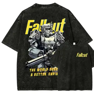 Fallout Unisex Fit Washed T-Shirt 9