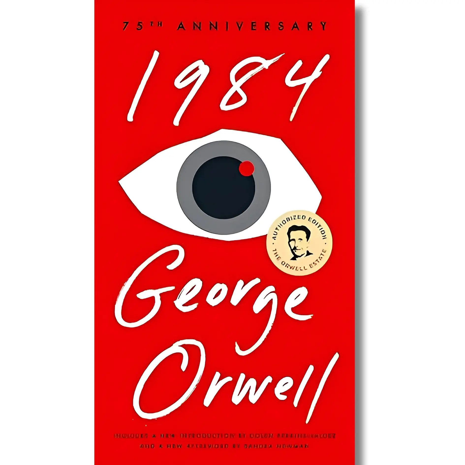 1984: George Orwell's 75th Anniversary Special Edition Literature Book, Mass Market Paperback Bundle with Chilling Prophecy, Dystopian Vision for Book Lovers