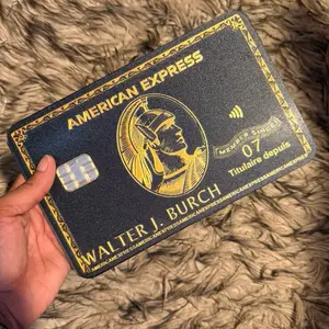 Oversized tap to pay customizable card holder