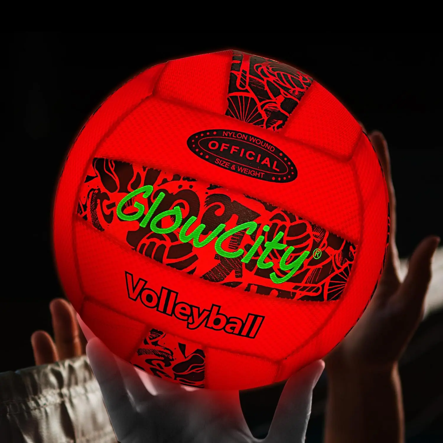 Glow in the Dark Glow in the Dark LED Volleyball Glow in the Dark Glow in the Dark LED Volleyball