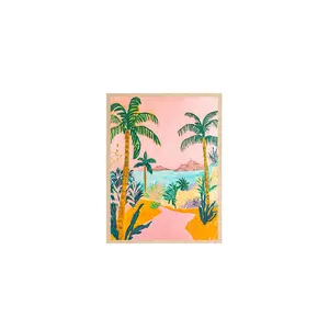 Pastel Pink Art Print magazine headline wall art--=%2=- manga=%2=----=%2=- poster=%2=-- manga poster