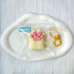 Taba Squishy Toys Squeeze Cat Paw - Slow Rebound Decompression Fidget Toys For Stress Relief And Fun - Perfect For Entertainment Party Gifts And Birthday Holiday Gifts, Christmas Gifts - Silicone Material