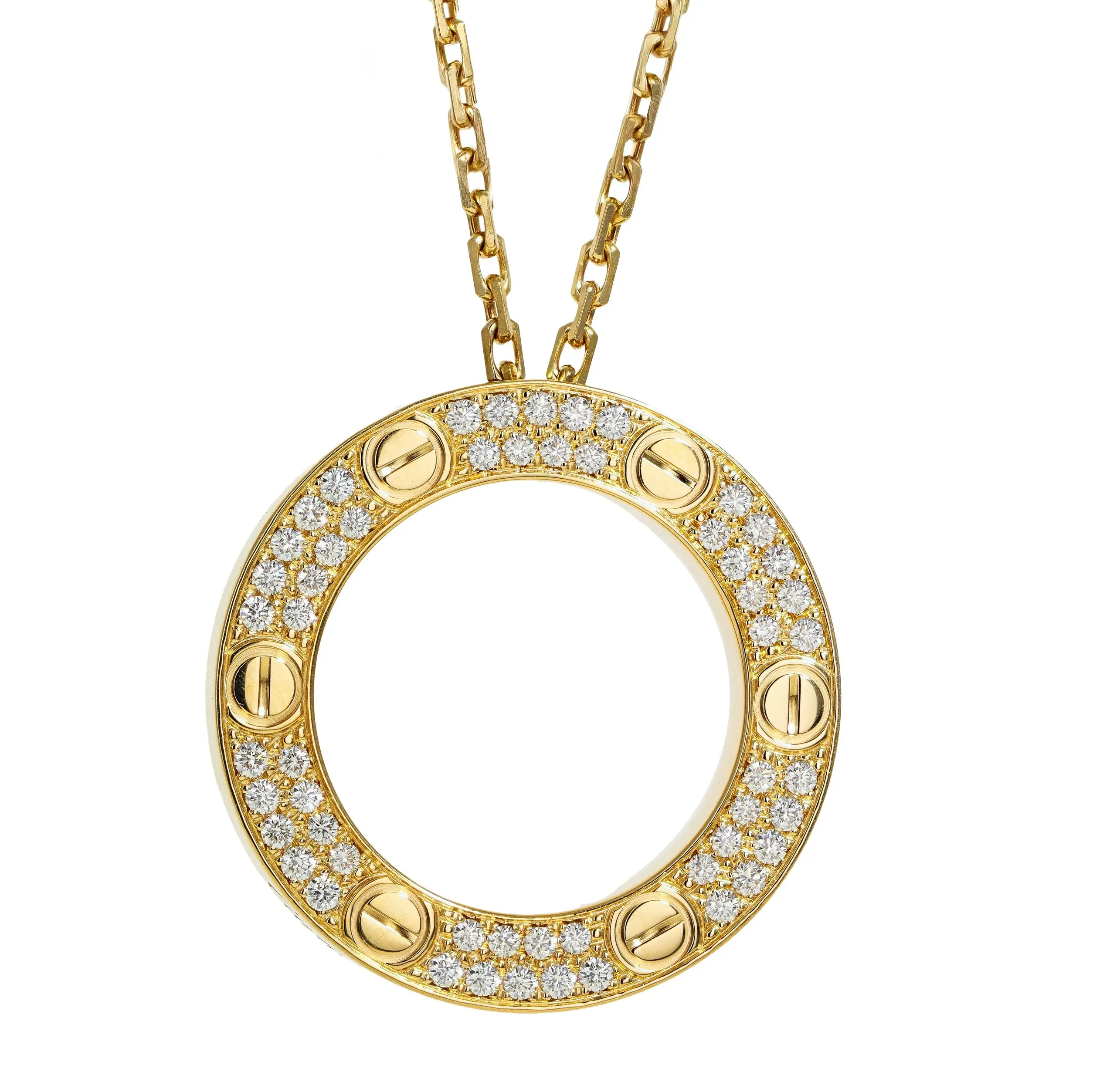 Pre-owned Cartier Love Pendant Necklace