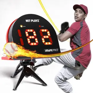 NET PLAYZ Baseball Radars Speed Sensors Training Equipment - Hands-Free Radar Guns & Pitching Speed Guns for Baseball Players