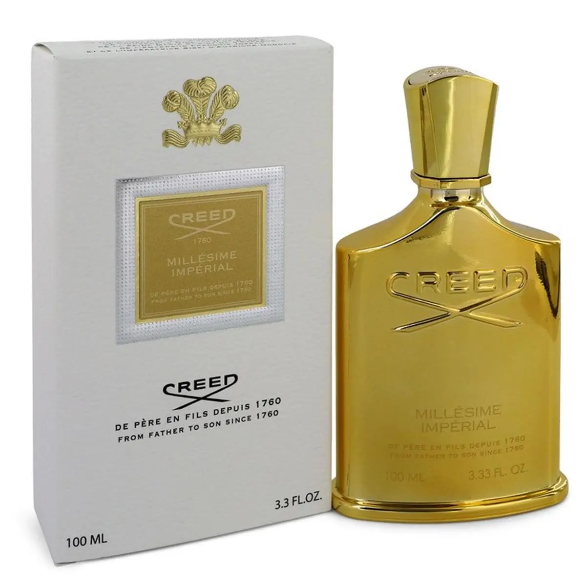 212 MAIN Creed Millesime Imperial Citrus-Marine Cologne, 3.4 fl oz Unisex Spray for Men/Women, Long Lasting Fragrance, Citrus Woody Musk