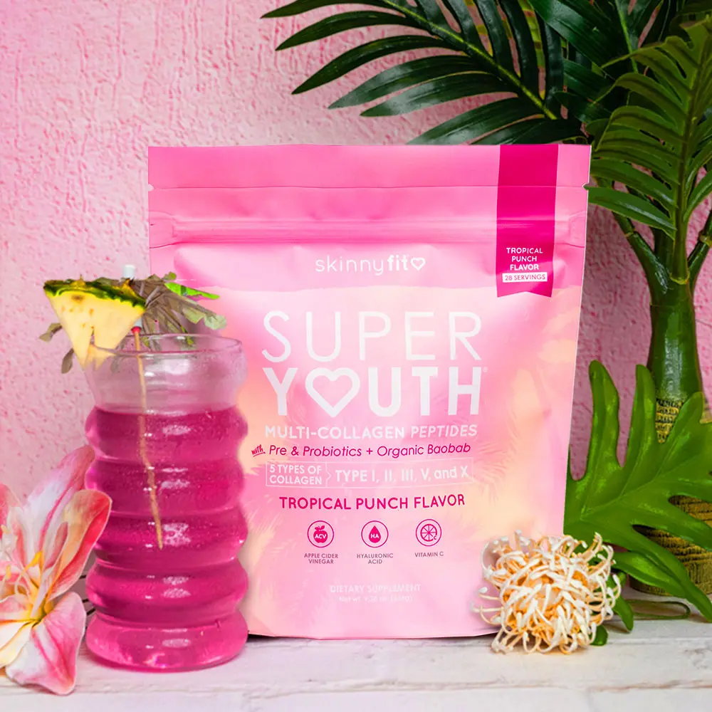 SkinnyFit - Super Youth Collagen for Women - Multi Collagen Peptides Powder SkinnyFit - Super Youth Collagen for Women - Multi Collagen Peptides Powder