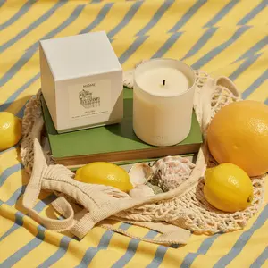 Malibu Candle - Scented Freshener for Decor and Ornaments with Aroma and Fragrance