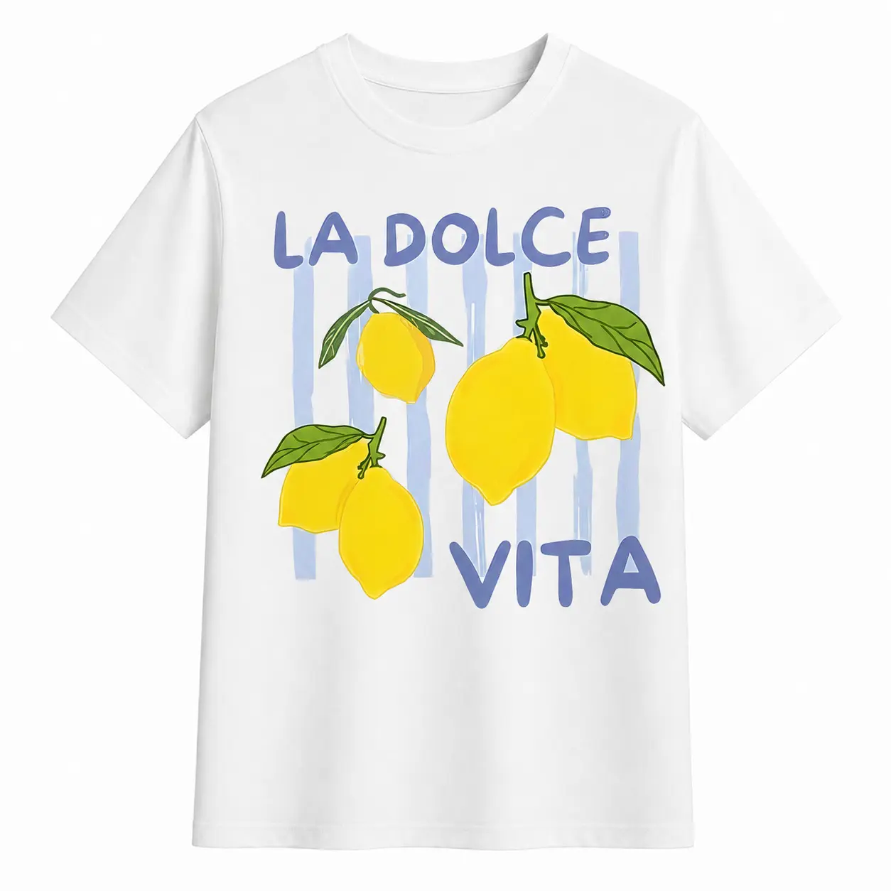 La Dolce Vita Lemon Shirt Italian Summer , Amalfi Coast Inspired  Travel Shirt, Gift For Italy Lovers Cute Vacation Outfit cropped