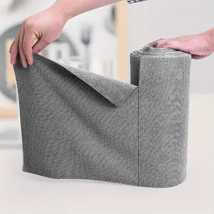 Reusable Microfiber Towel Roll, 20 Sheets Hand Tear Cleaning Towels, Washable Ultra-fiber Soft Cleaning Cloth, Multipurpose Absorbent Cleaning Wipes