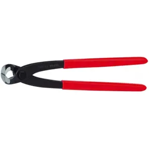 Knipex 414-9901250 10-in Heavy-Duty Concretors Nippers - Safety Wire Pliers with Plastic Handles for Kitchen Hardware Cutting