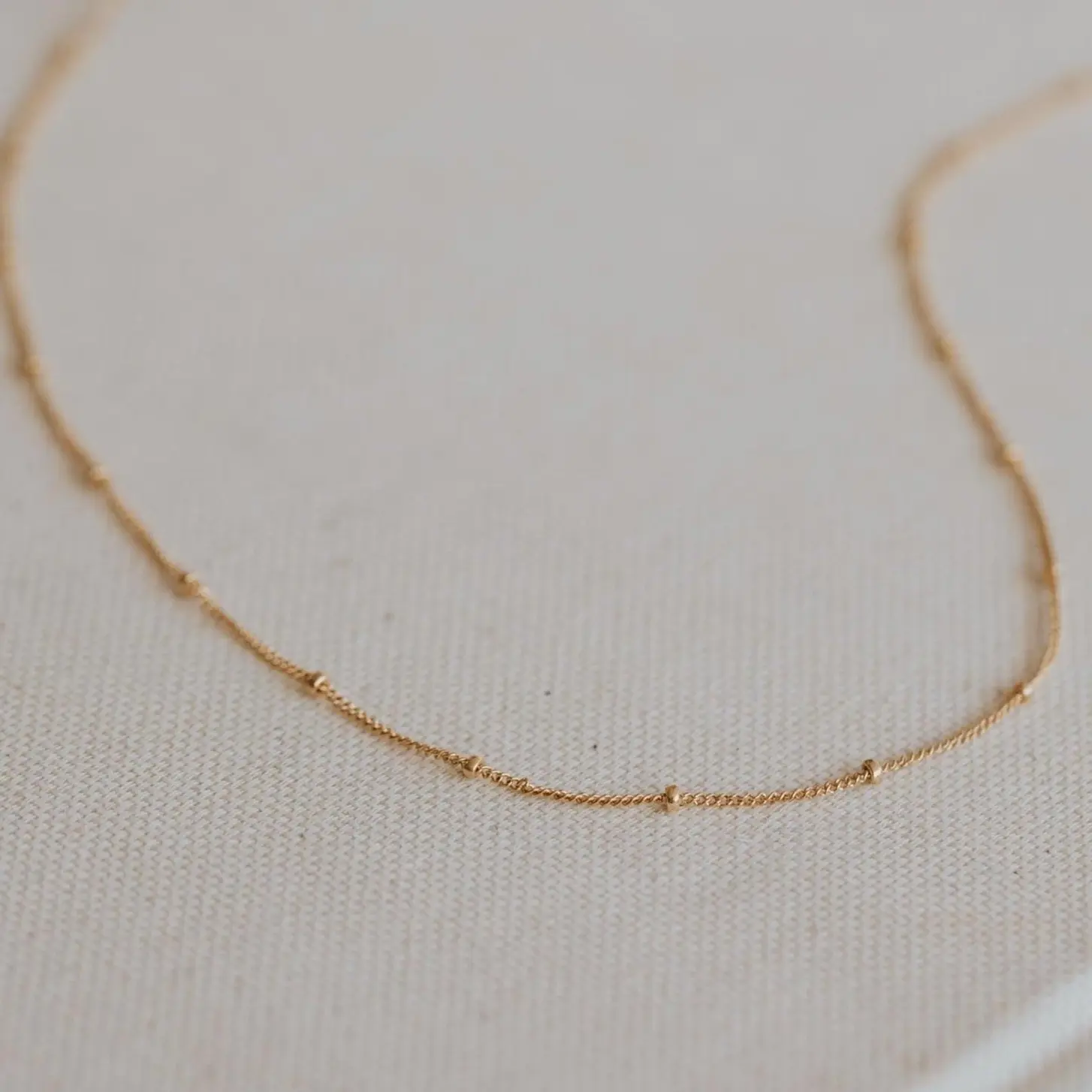 Hello Adorn Satellite Chain Layering Necklace - Fashionable Any Occassion Layering Necklace - Women's Fashion Accessory Jewelry