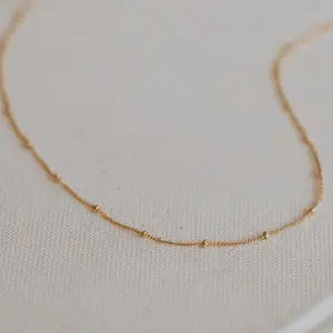 Hello Adorn Satellite Chain Layering Necklace - Fashionable Any Occassion Layering Necklace - Women's Fashion Accessory Jewelry