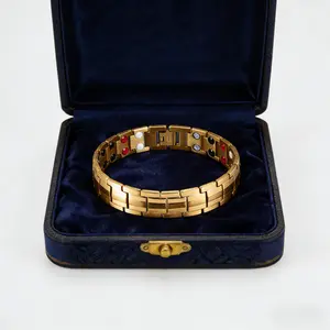 Triple Super Strong Magnet Men's Copper Bracelet, 99.99% Pure Copper Magnetic Bracelet with Adjustable Size Tool - Durable Trendy Bangles, Ideal Men's Gift for Valentine's Day Christmas & Thanksgiving