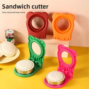 New Stainless Steel Sandwich Cutting Mold, Bakeware Toast Pocket Bread Making Tool, Home DIY Round Sandwich Maker