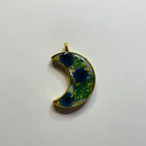 Pressed Flower Framed Pendants - Several Variations!!