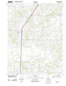 Coffey Missouri USGS Topographic Quadrangle Map, 2011, 1:24000