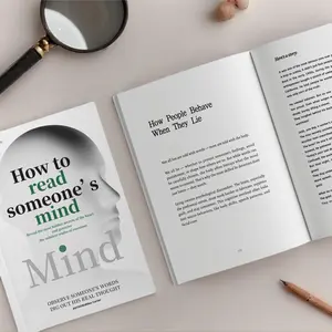 Psychology Book: How to Read Someone's Mind - Master Microexpressions, Interpret Body Language to See Through True Thoughts,Stop letting people play with you