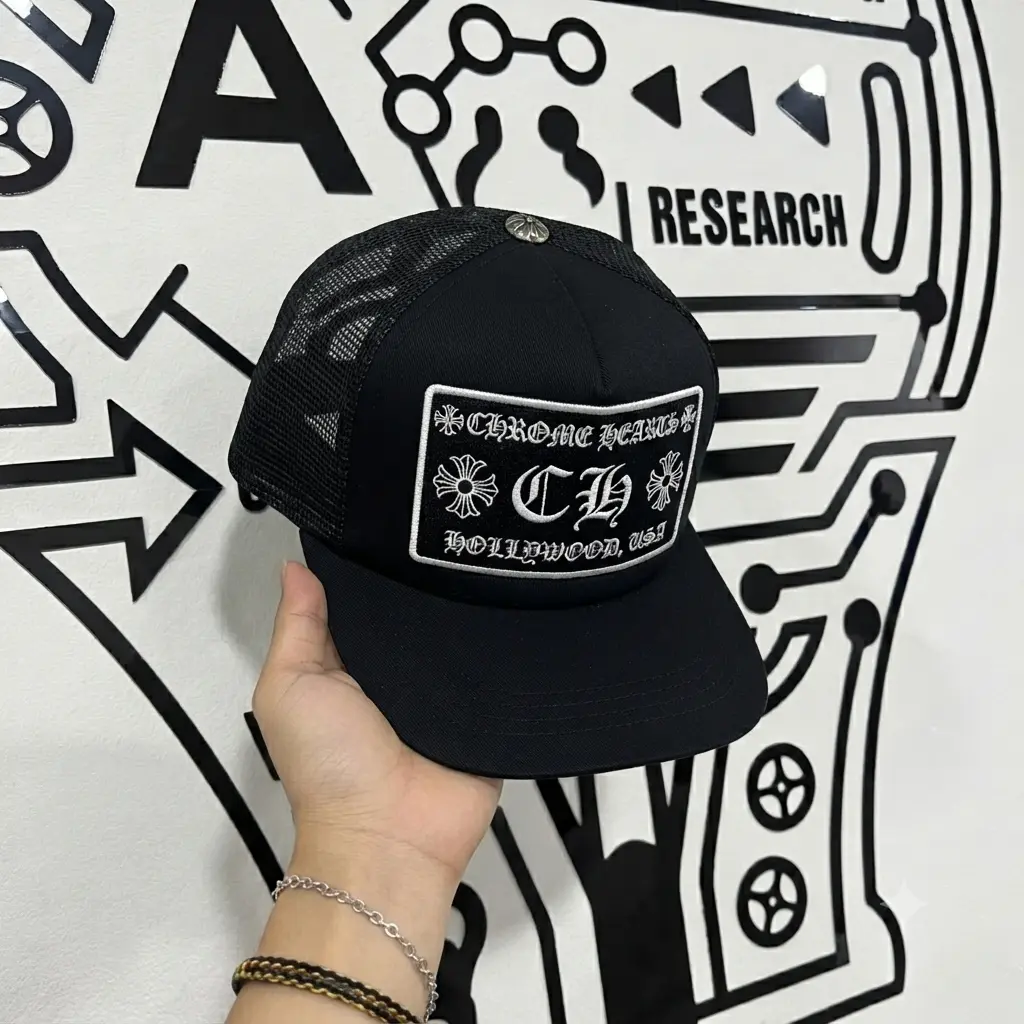 Y2K Streetwear Trucker Gothic Hat Embroidered Graphic Snapback Cap