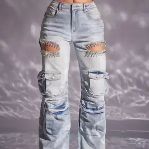 Taylor Women's Jeans - Comfortable Bottoms for Everyday Wear - Womenswear Lady