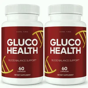 Gluco Health Capsules – GlucoHealth Balance & Blood Support Supplement - 2 Pack